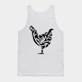 Hen Tattoo Tank Top